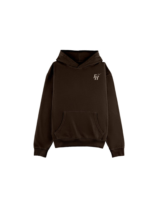 FH BROWN OVERSIZED HOODIE