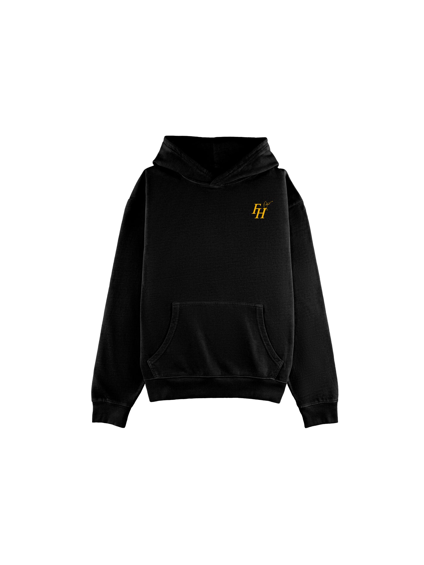 FH BLACK OVERSIZED HOODIE