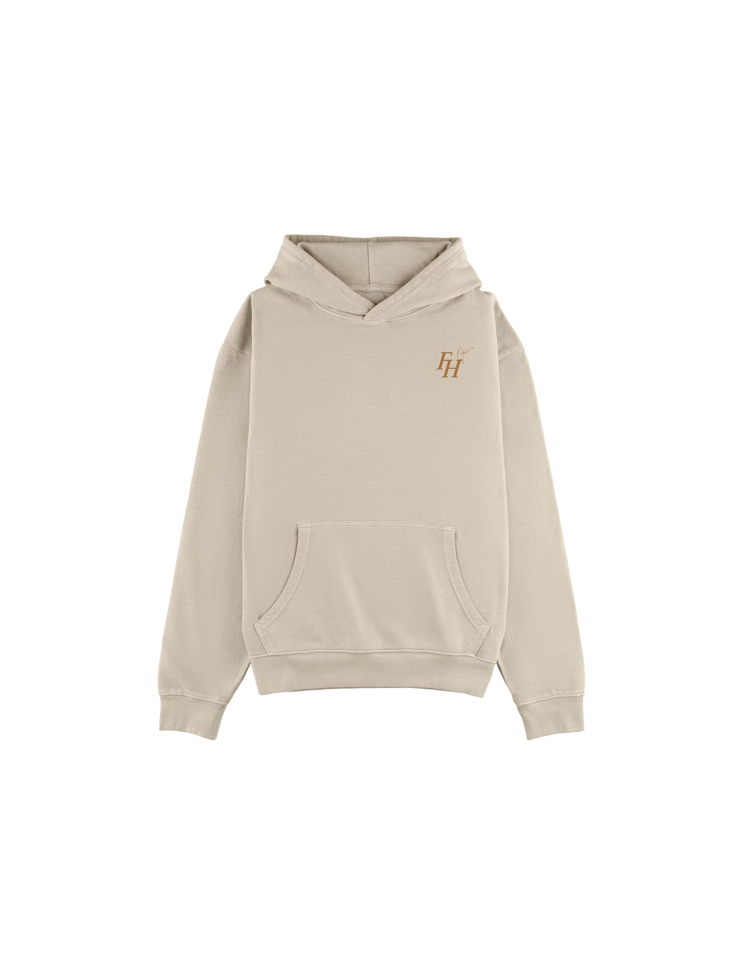 FH BEIGE OVERSIZED HOODIE